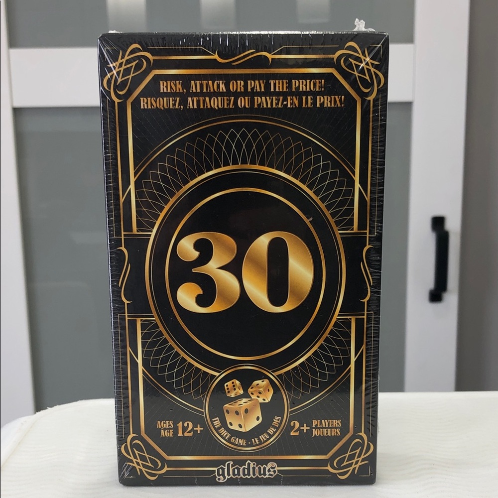 30 The Dice Game | Ages 12+ | 2+ Players | Brand New & Sealed